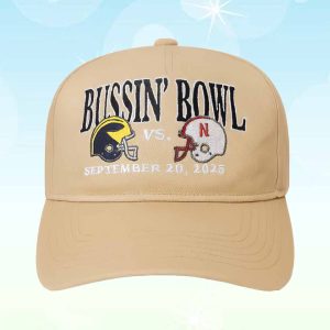 Bussin Bowl Michigan Vs Cornhuskers 2025 Hat 1 Bussin Bowl Michigan Vs Netflix 2025 Hat 2