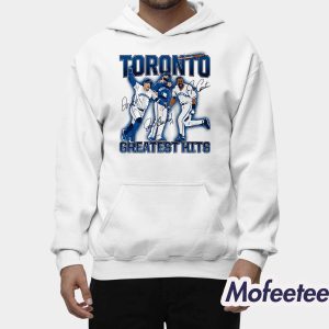 Joe Carter And Jose Bautista And George Springer Toronto's Greatest Hits Shirt 1 Joe Carter And Jose Bautista And George Springer Torontos Greatest Hits Shirt 2