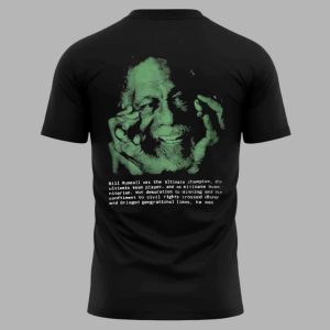 Christian Gonzalez Bill Russell Remarkable Tribute Shirt 2 Christian Gonzalez Bill Russell Remarkable Tribute Shirt 3