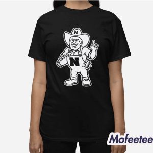 Cornhuskers Coach Matt Rhule Herbie Husker Mascot Shirt 2 Cornhuskers Coach Matt Rhule Herbie Husker Mascot Shirt 3