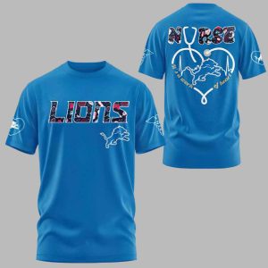 Lions 2025 Nurse Appreciation Night Game Shirt 1