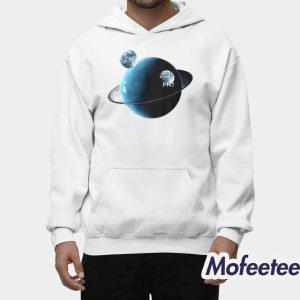 Earth With Two Moons 2025 PN7 Asteroid Shirt 1 Earth With Two Moons 2025 PN7 Asteroid Shirt 2