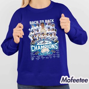 Back To Back World Series 2025 Champions Dodgers Shirt 3 Back To Back World Series 2025 Champions Dodgers Shirt 4