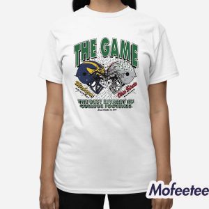 Buckeyes Vs Michigan The Game Best Rivalry In College Football 2025 Shirt