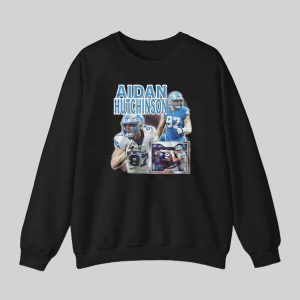 Lions Tyleik Williams Aidan Hutchison Shirt Hoodie 3