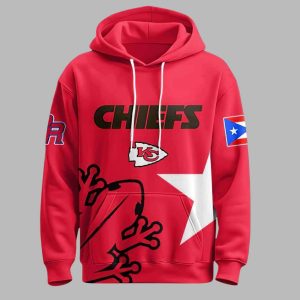 KC Chiefs Puerto Rico Heritage Halftime Show 2025 Hoodie 1 KC Chiefs Puerto Rico Heritage Halftime Show 2025 Hoodie 2