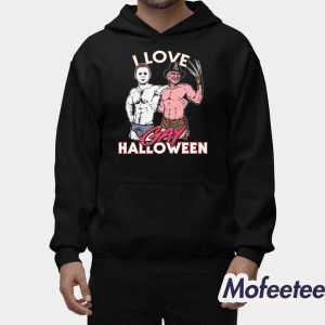 I Love Gay Halloween Shirt 2