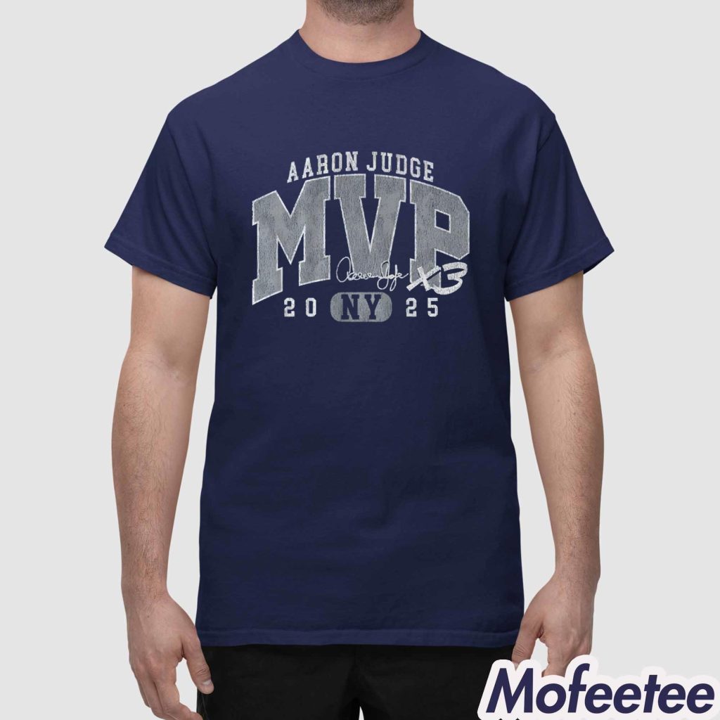 Aaron Judge 2025 Mv Shirt Aaron Judge 2025 Mv Shirt