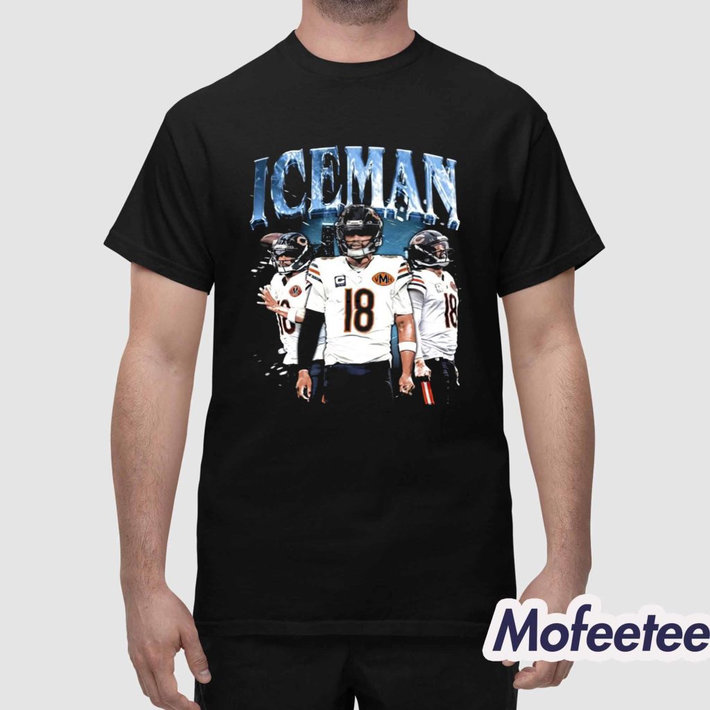 Bears Caleb Williams Iceman 2025 Shirt