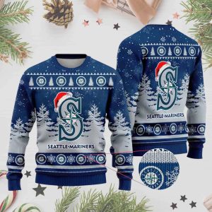Mariners Snowflakes 2025 Ugly Christmas Sweater
