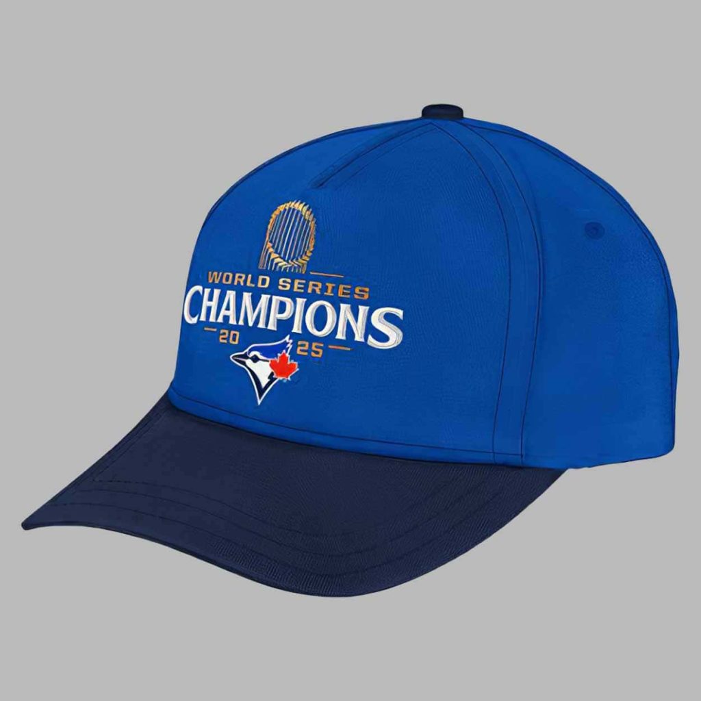 Blue Jays 3 Times World Series Champions Baseball Hat 1