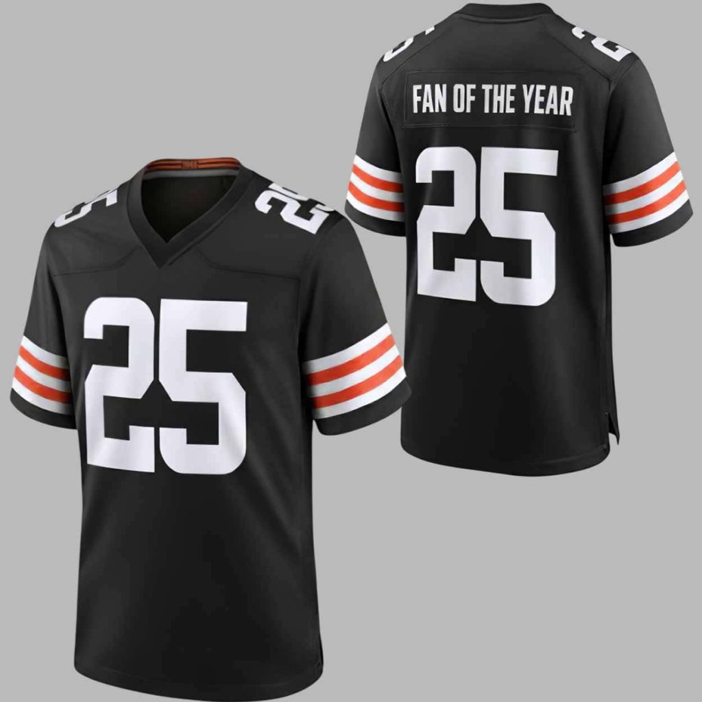 Browns Fan Of The Year 2025 Jersey