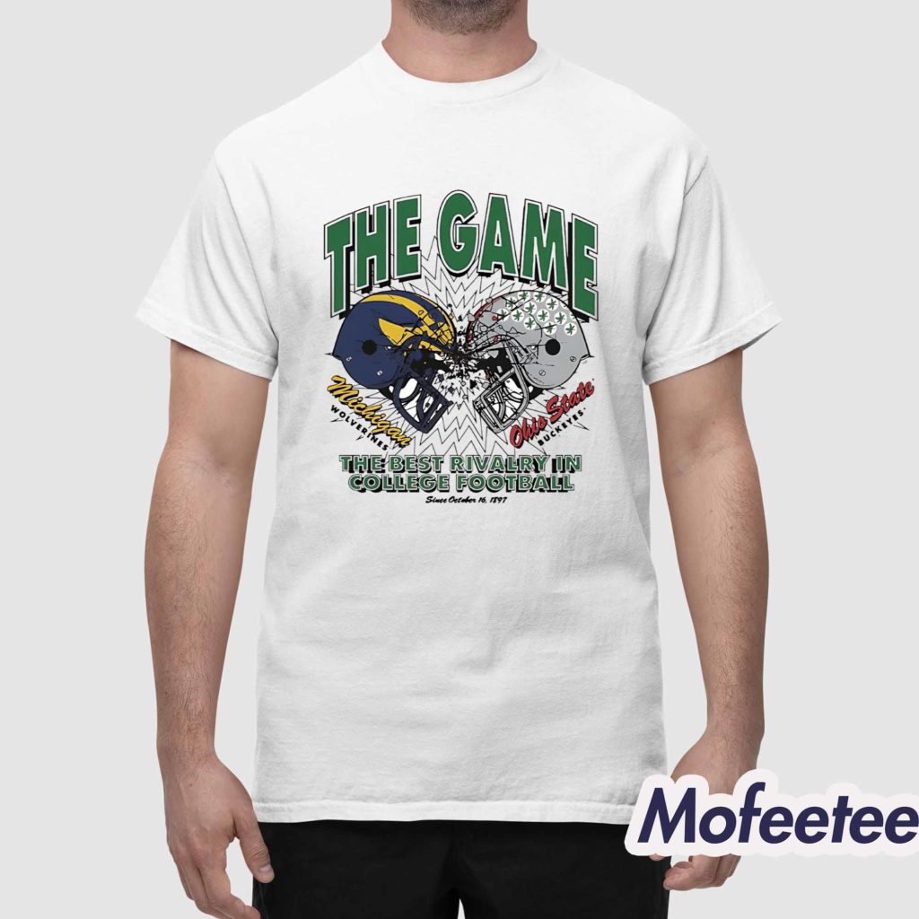 Buckeyes Vs Michigan The Game Best Rivalry In College Football 2025 Shirt