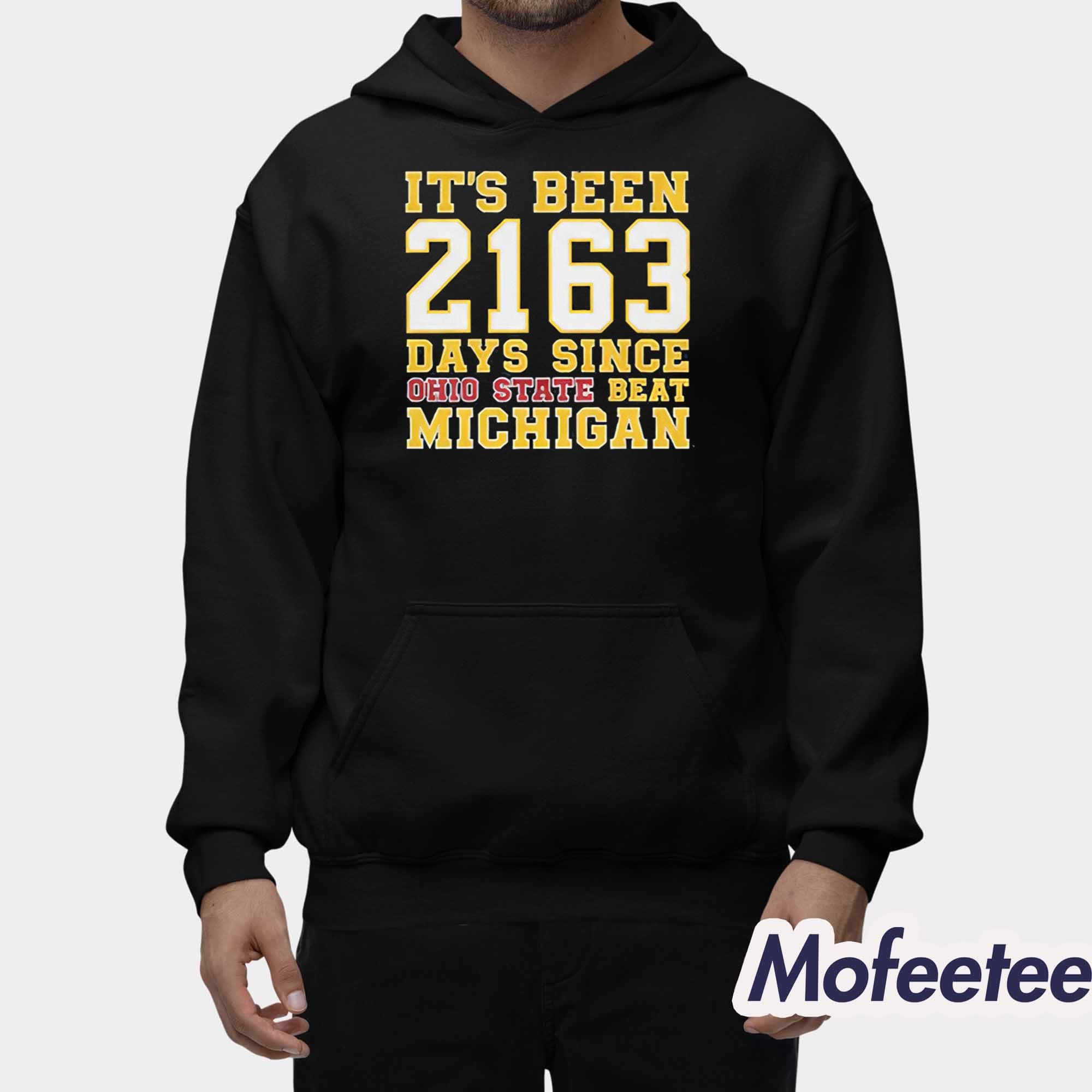 Dave Portnoy It Been 2163 Day Since Ohio State Beat Michigan Hoodie Dave Portnoy It Been 2163 Day Since Ohio State Beat Michigan Hoodie