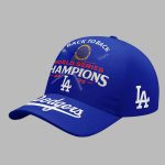 Dodgers Back To Back World Series 2025 Champions Hat Cap