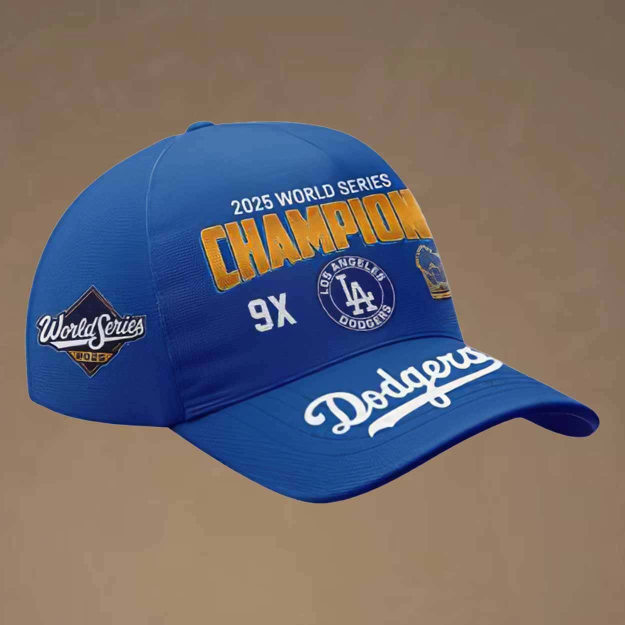 Dodgers World Series Champions 9X 2025 Hat Dodgers World Series Champions 9X 2025 Hat