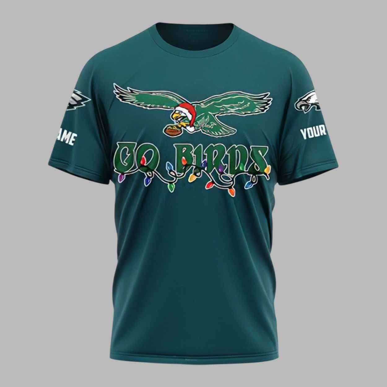 Eagles Go Birds Merry Christmas 2025 Shirt Eagles Go Birds Merry Christmas 2025 Shirt