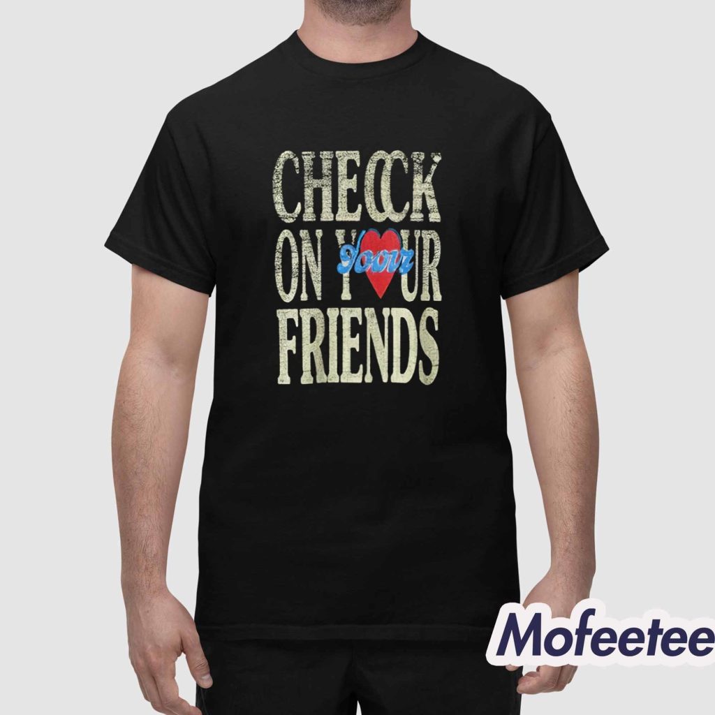 Eagles Jalyx Hunt Check On Your Friends Shirt
