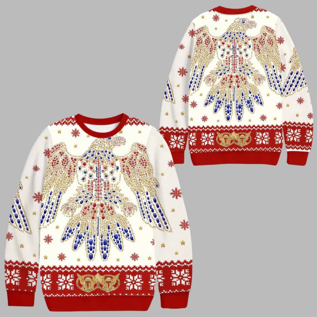 Elvis Presley Cosplay Ugly Christmas Sweater 1