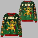 F-Caw-F Chicken Ugly Christmas Sweater