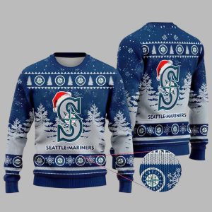 Mariners Snowflakes 2025 Ugly Christmas Sweater