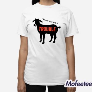 I Knew You Were Trouble Shirt