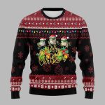 Frog Green Merry Christmas Ugly Sweater