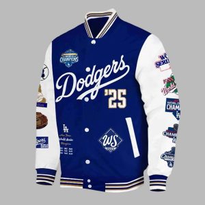 Dodgers World Series Champions x9 Bomber Jacket