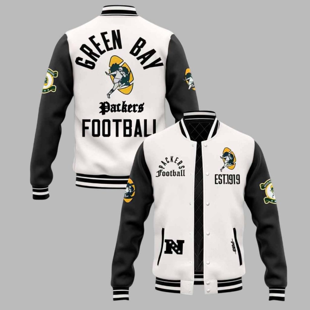 Green Bay Packers Est 1919 New Collections Baseball Jacket