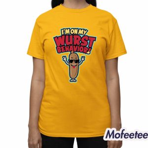 Kevin Jonas I’m On My Wurst Behavior Shirt 2 Kevin Jonas I’m On My Wurst Behavior Shirt