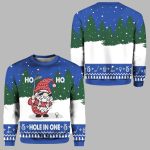 Hole In One Gnome 2025 Ugly Christmas Sweater