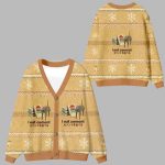 I Eat Cement Ugly Cardigan Sweater