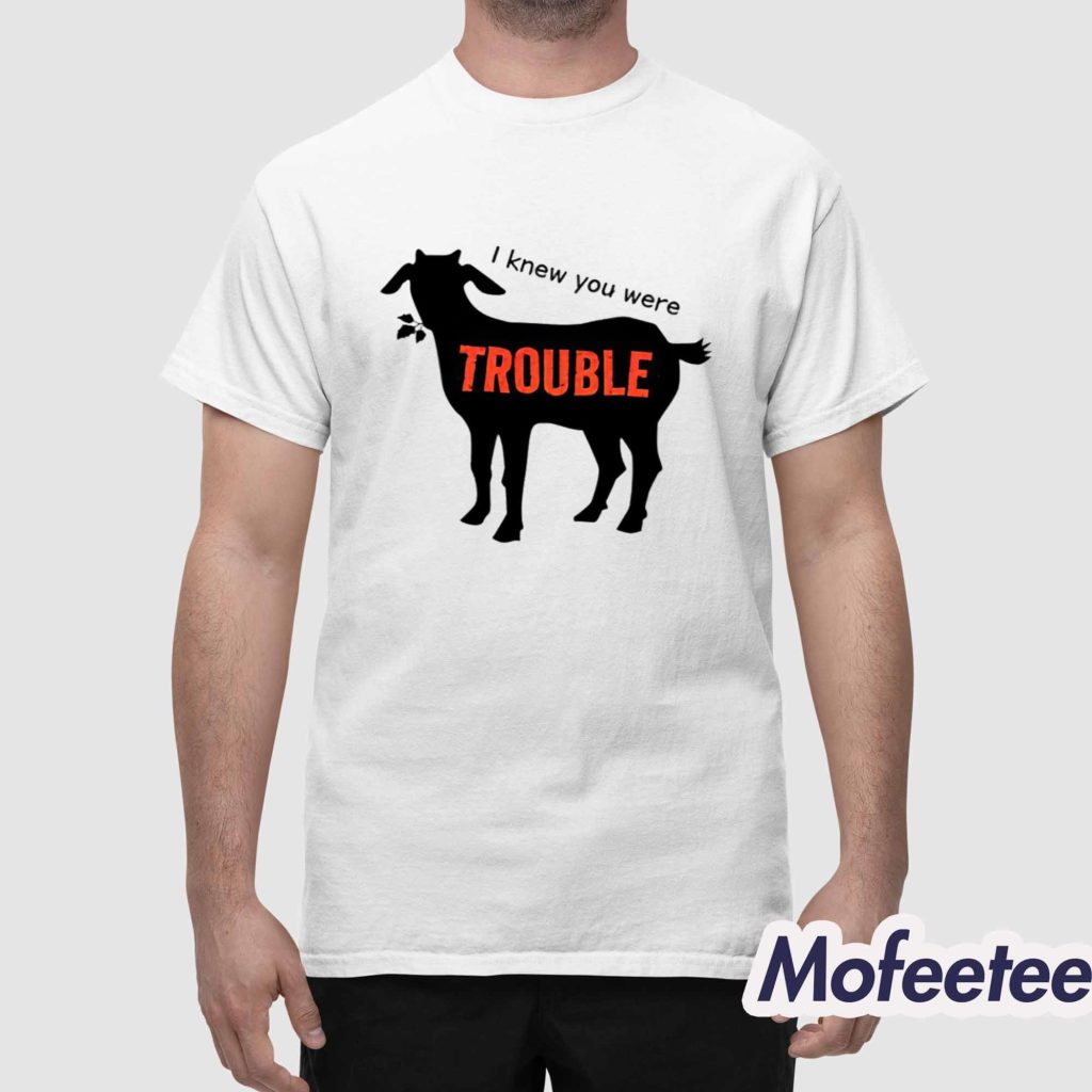I Knew You Were Trouble Shirt
