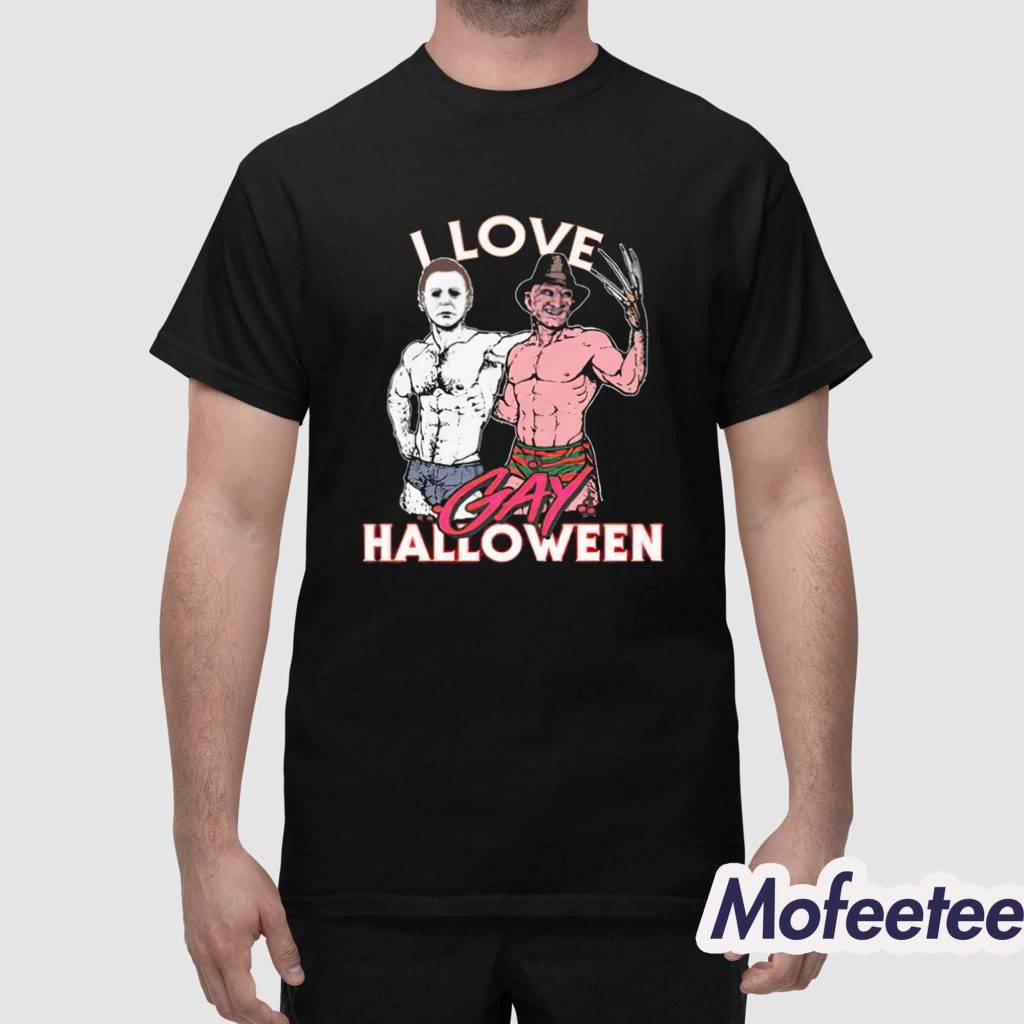 I Love Gay Halloween Shirt 1
