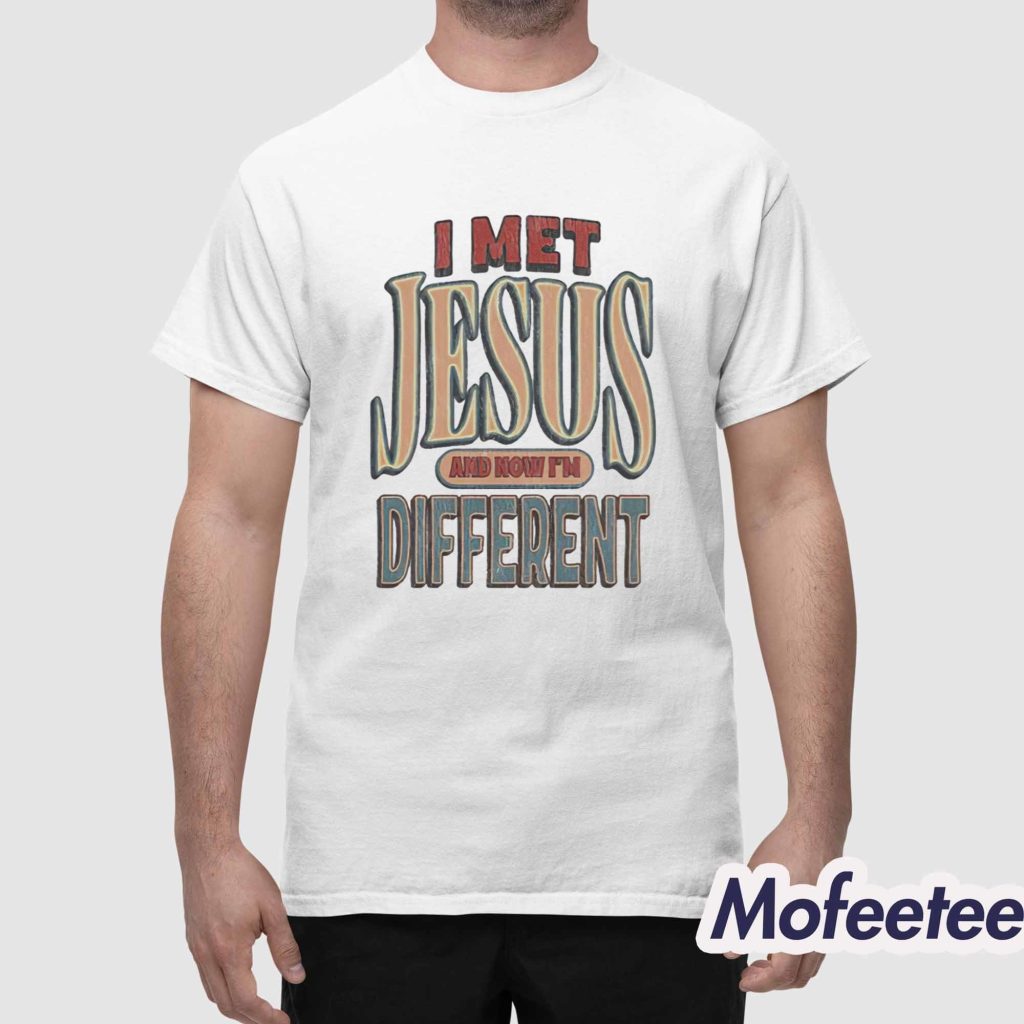 JT Tuimoloau I Met Jesus And Now I’m Different Shirt JT Tuimoloau I Met Jesus And Now I’m Different Shirt