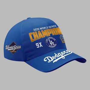 Dodgers World Series Champions 9X 2025 Hat 1