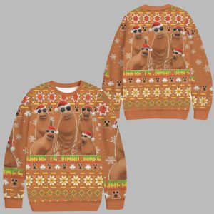 Where Is Human James Ugly Christmas Sweater