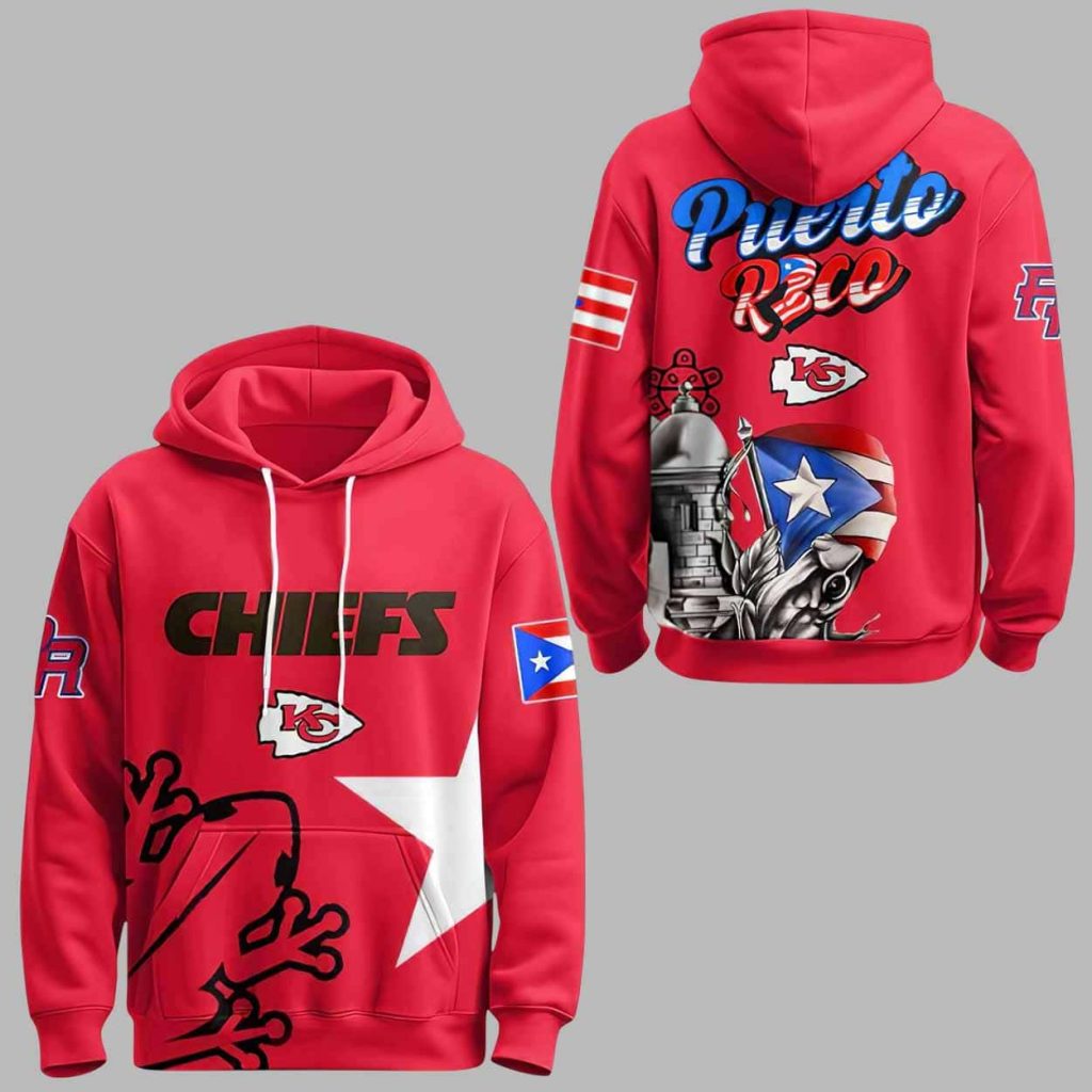 KC Chiefs Puerto Rico Heritage Halftime Show 2025 Hoodie 1 KC Chiefs Puerto Rico Heritage Halftime Show 2025 Hoodie 1