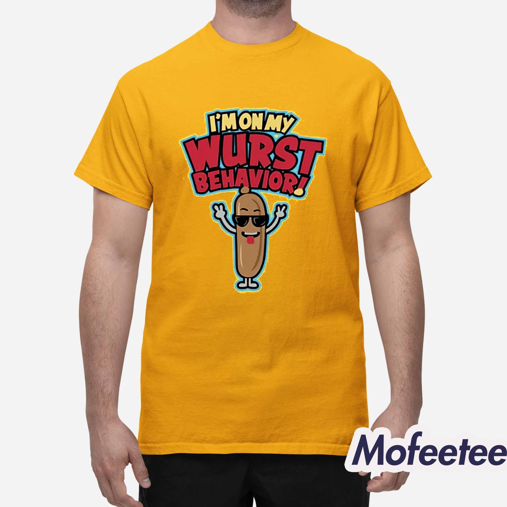 Kevin Jonas I’m On My Wurst Behavior Shirt Kevin Jonas I’m On My Wurst Behavior Shirt