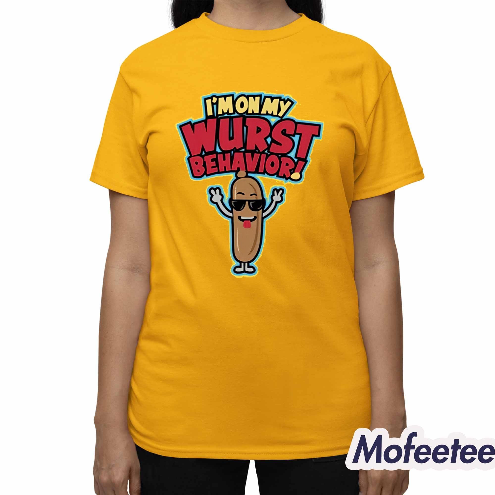 Kevin Jonas I’m On My Wurst Behavior Shirt Kevin Jonas I’m On My Wurst Behavior Shirt