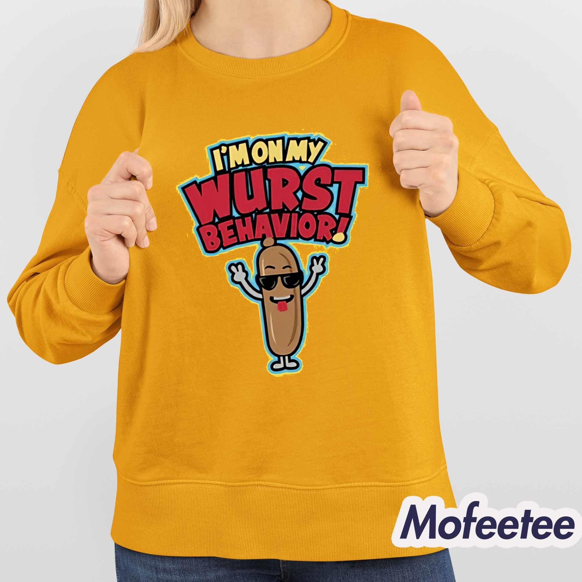 Kevin Jonas I’m On My Wurst Behavior Shirt Kevin Jonas I’m On My Wurst Behavior Shirt