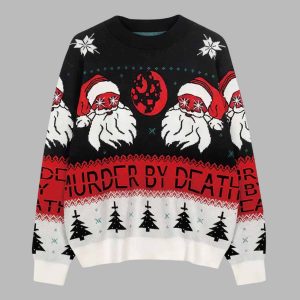 Santa Murder By Death Ugly Christmas Sweater