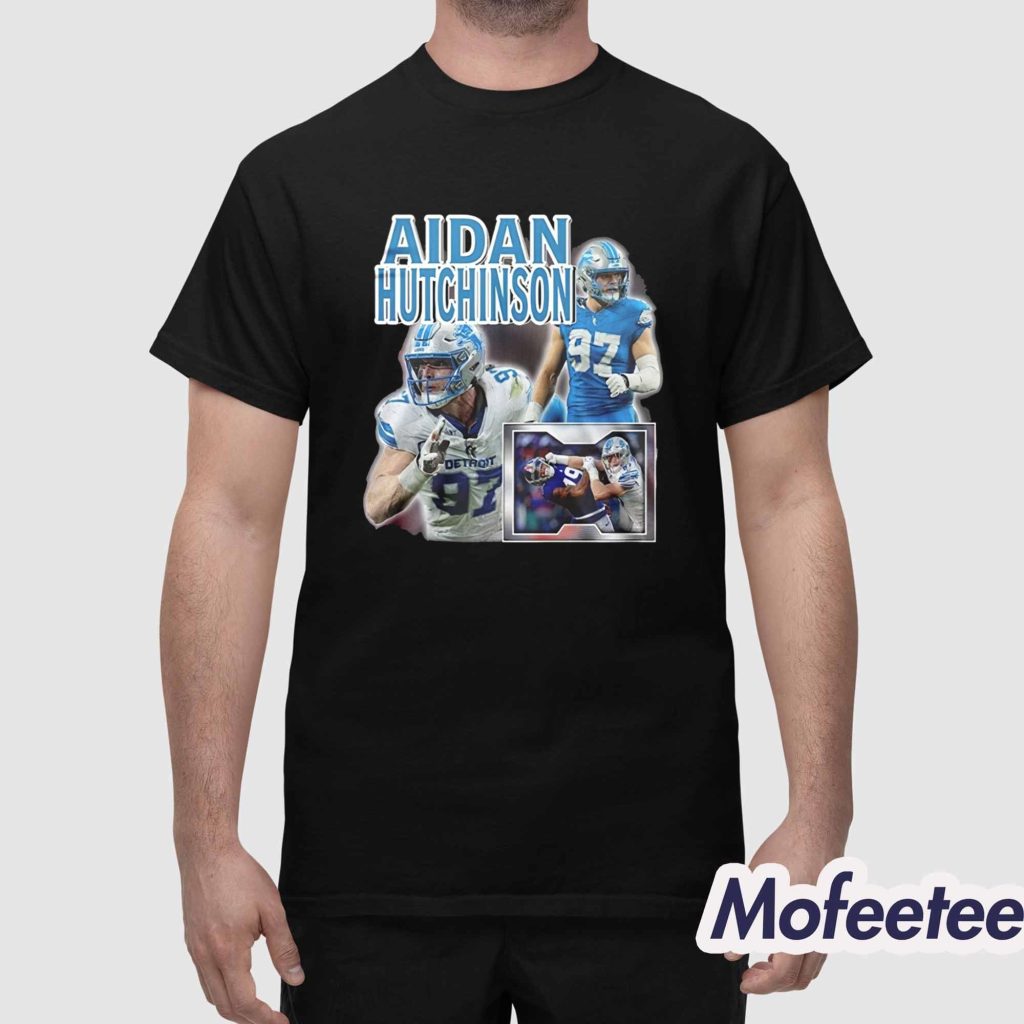 Lions Tyleik Williams Aidan Hutchison Shirt 1