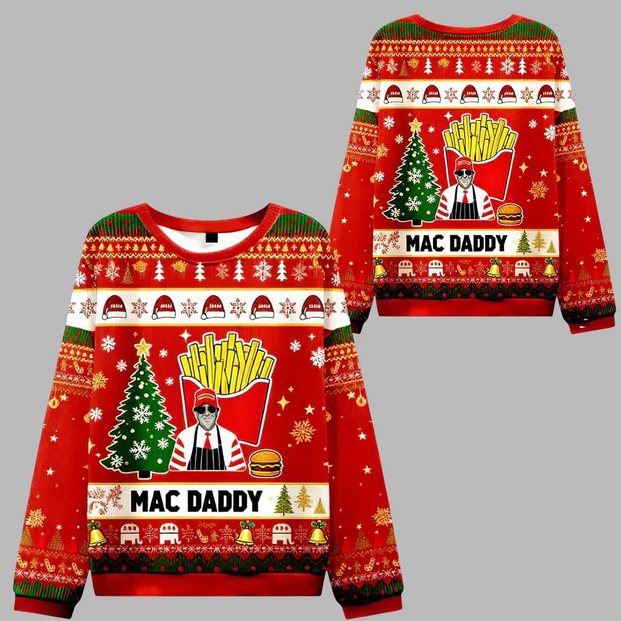 Mac Daddy Christmas Ugly Sweater Mac Daddy Christmas Ugly Sweater