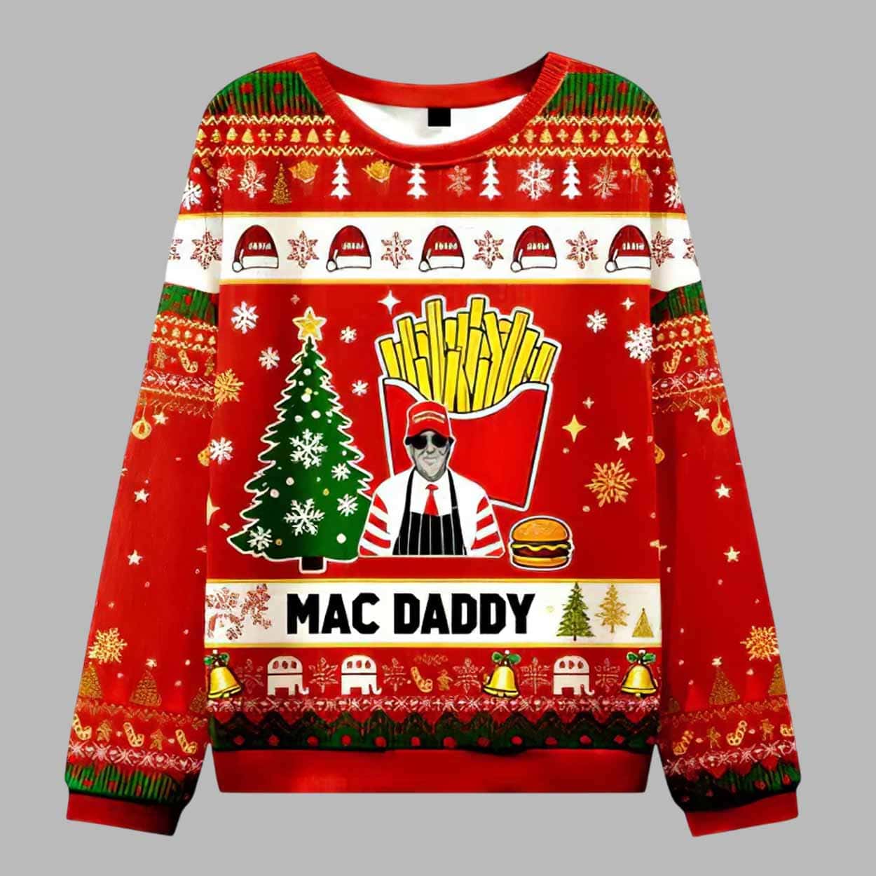 Mac Daddy Christmas Ugly Sweater Mac Daddy Christmas Ugly Sweater