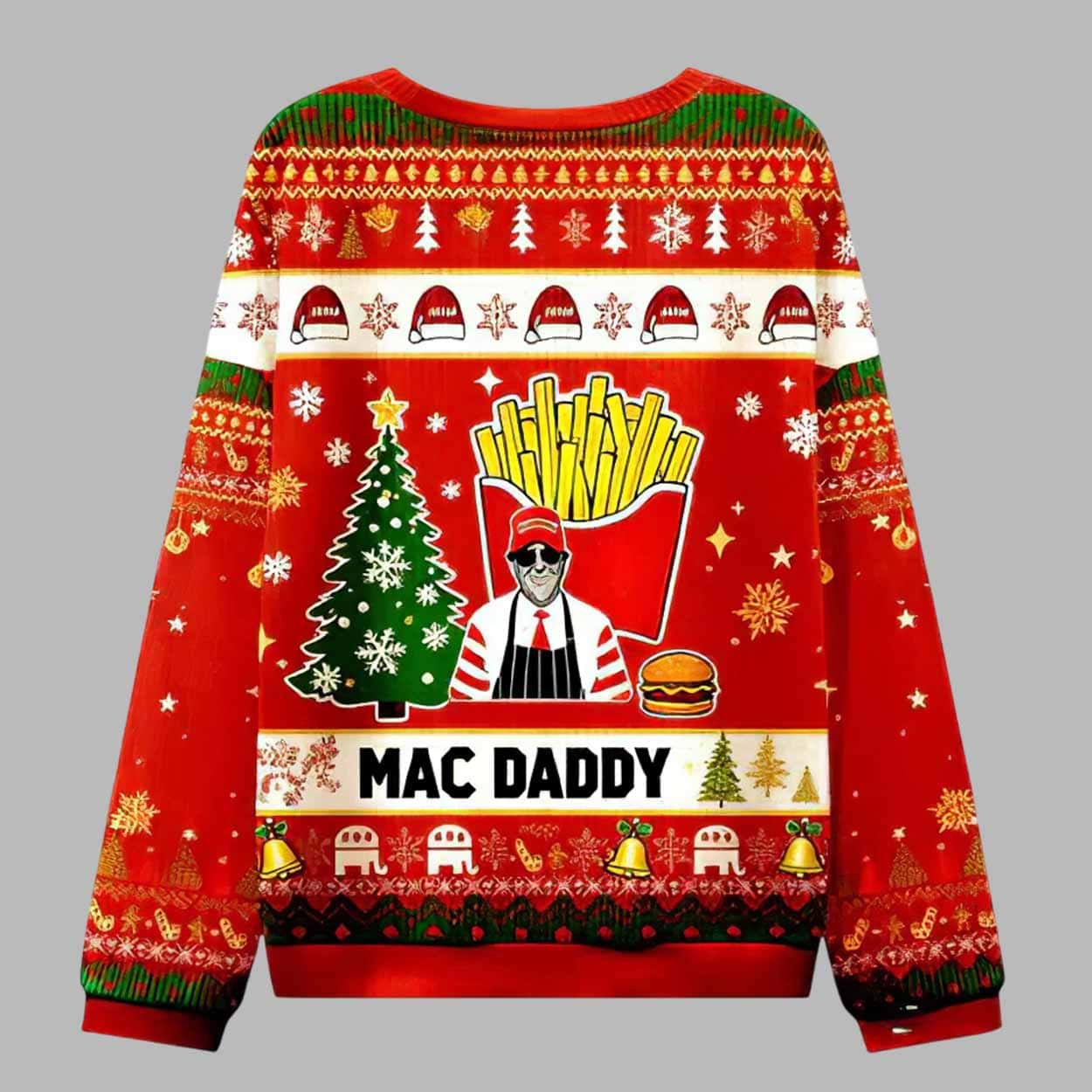 Mac Daddy Christmas Ugly Sweater Mac Daddy Christmas Ugly Sweater