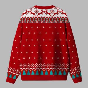 Ghost Reading Book Club Ugly Christmas Sweater