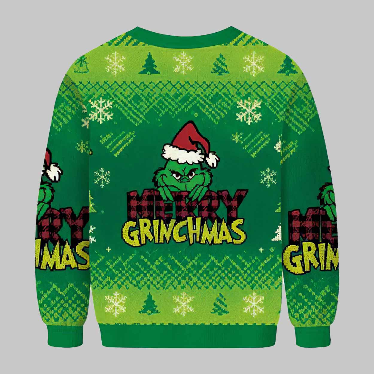 Merry Grnchmas Christmas Ugly Sweater Merry Grnchmas Christmas Ugly Sweater