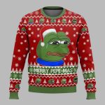Merry Pepe-Mas Ugly Christmas Sweater