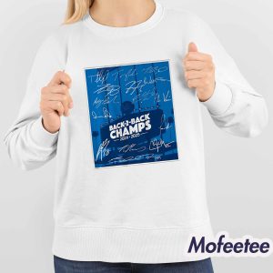 LA Dodgers Baseball Back-to-Back Champs Shirt 3 LA Dodgers Baseball Back to Back Champs Shirt 4